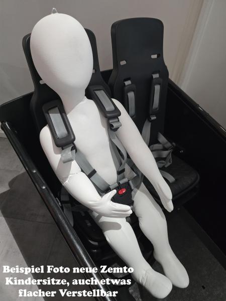 Verstellbarer Kindersitz für Montage in Lastenräder